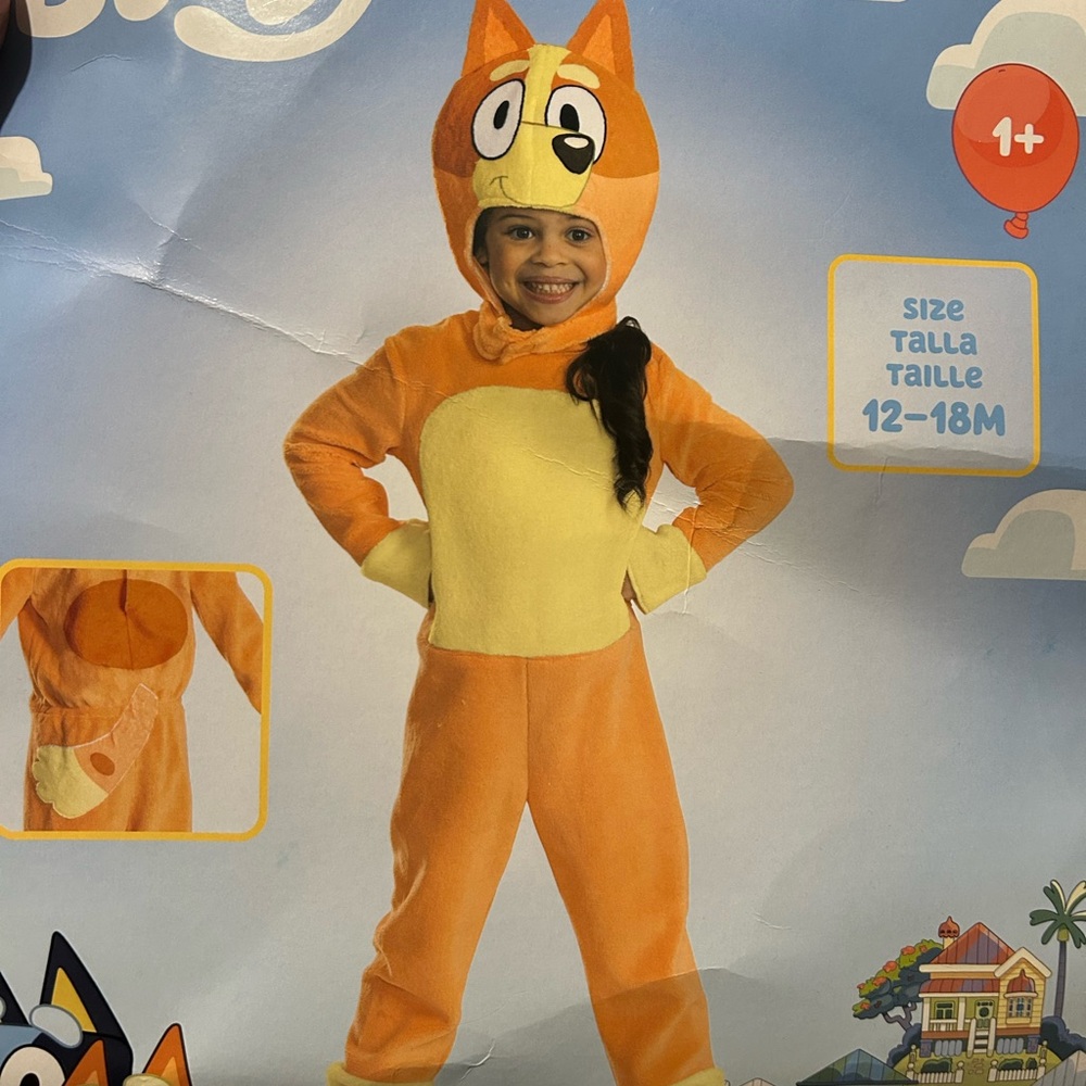 Bingo toddler costume